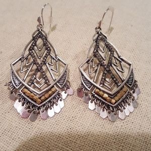 Stella and Dot chandelier earrings